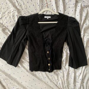 Unbranded Women's Black Blouse